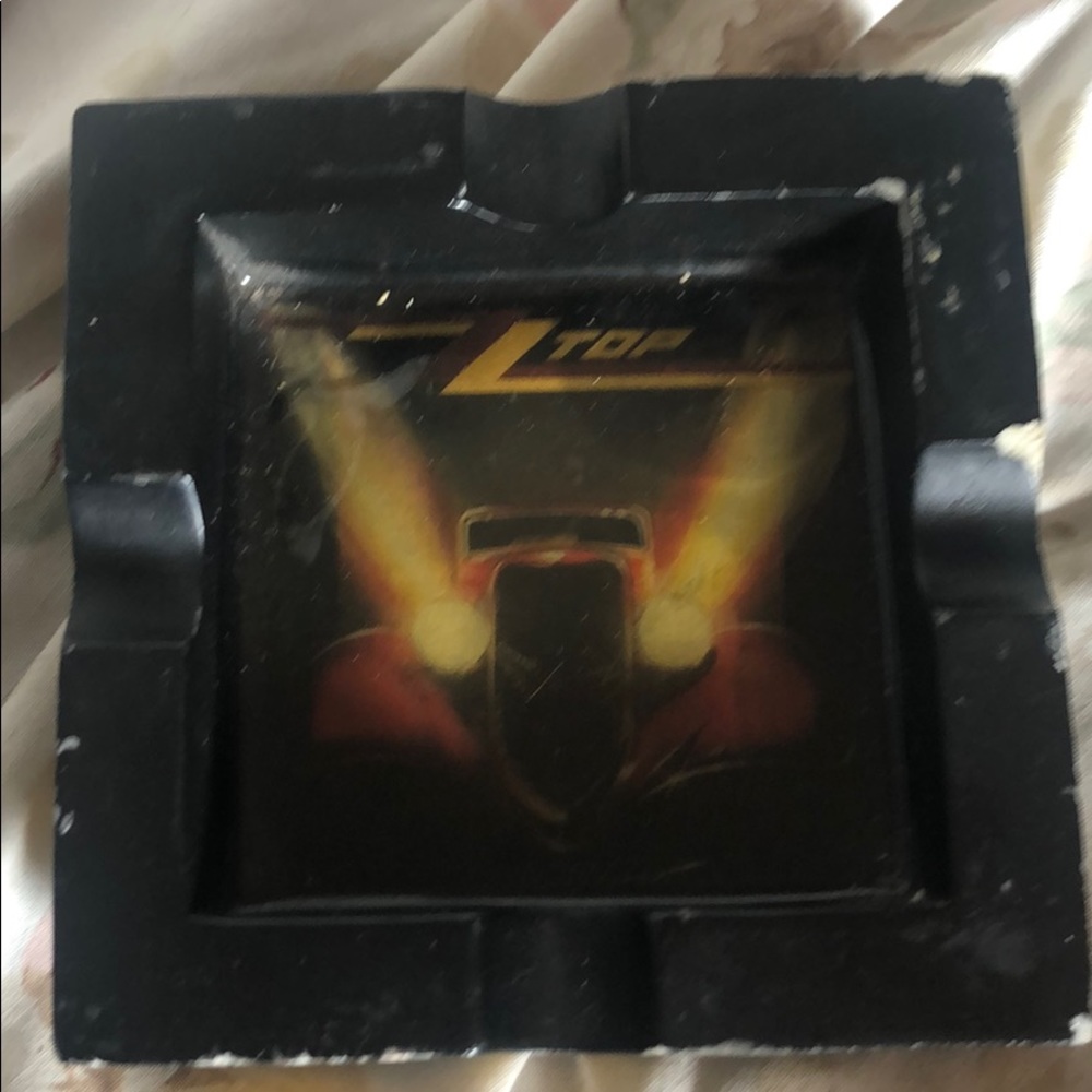 ZZ Top ashtray collector item 2010